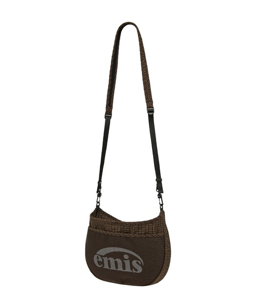 EMIS(イミス)の「PACKABLE CHECK CROSSBODY BAG(ショルダーバッグ・レディース・ブラック/ベージュ/ブラウン・FREE)」の6枚目の写真