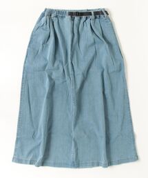 Gramicci/グラミチ　ストレッチデニムロングフレアスカート　STRETCH DENIM LONG FLARE SKIRT