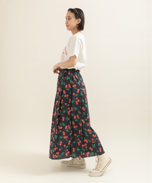 CHILD WOMAN（チャイルドウーマン）の「16/-空紡糸天竺 犬の鼓笛隊プリントTシャツ（Tシャツ/カットソー・レディース・ピンク/サックスブルー/ホワイト・FREE）」の16枚目の写真