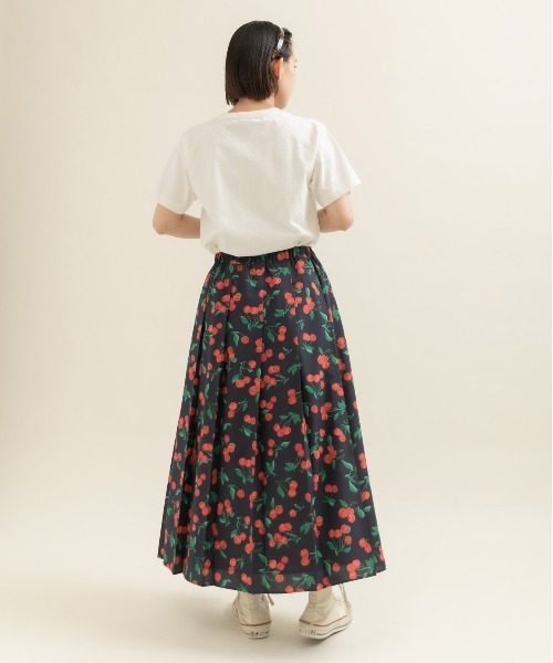 CHILD WOMAN（チャイルドウーマン）の「16/-空紡糸天竺 犬の鼓笛隊プリントTシャツ（Tシャツ/カットソー・レディース・ピンク/サックスブルー/ホワイト・FREE）」の17枚目の写真