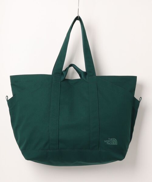 THE NORTH FACE(ザノースフェイス)の「【THE NORTH FACE/ザ ノースフェイス】サニーサイドトートL(トートバッグ・メンズ・グリーン/ホワイト/ブルー・FREE)」の2枚目の写真