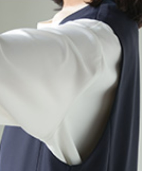 HUG.U（ハグユー）の「「今っぽフォーマル、ベストな答え。」 ジレ × パンツ 2点セット スーツ（スーツセット・レディース・アイボリー/ブラック/ネイビー・L(レギュラー丈)/M(レギュラー丈)/L(トール丈)/M(トール丈)）」の22枚目の写真