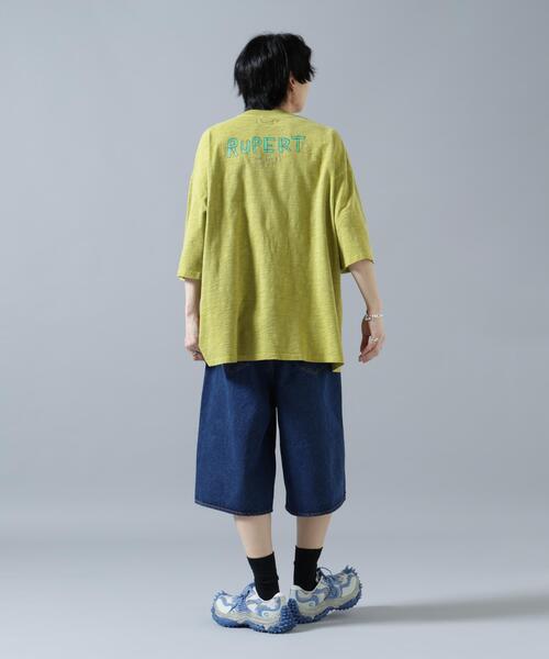 DANKE SCHON（ダンケシェーン）の「【WEB&DEPOT限定】DankeSchon/ダンケシェーン/FROG S/S T-SHIRTS（Tシャツ/カットソー・メンズ・イエロー・M/L/S）」の5枚目の写真