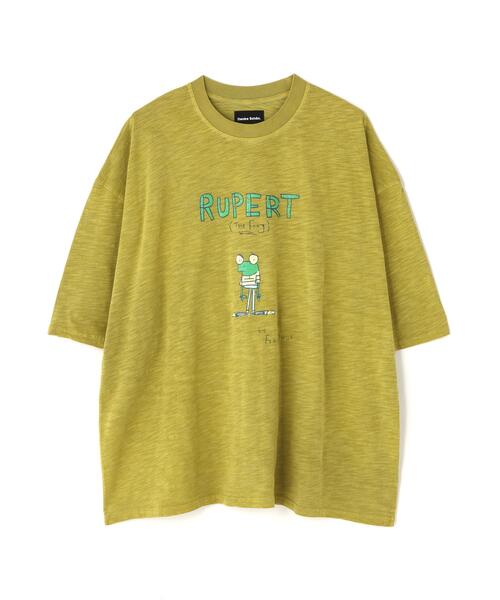 DANKE SCHON（ダンケシェーン）の「【WEB&DEPOT限定】DankeSchon/ダンケシェーン/FROG S/S T-SHIRTS（Tシャツ/カットソー・メンズ・イエロー・M/L/S）」の6枚目の写真