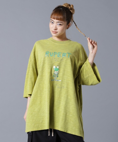 DANKE SCHON（ダンケシェーン）の「【WEB&DEPOT限定】DankeSchon/ダンケシェーン/FROG S/S T-SHIRTS（Tシャツ/カットソー・メンズ・イエロー・M/L/S）」の16枚目の写真