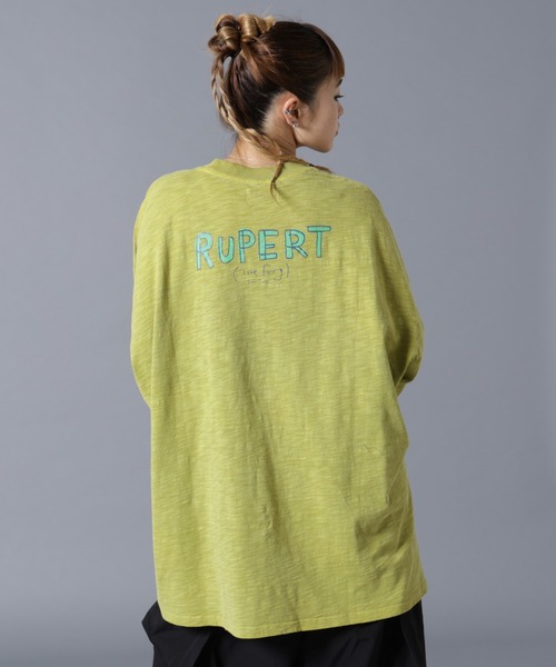 DANKE SCHON（ダンケシェーン）の「【WEB&DEPOT限定】DankeSchon/ダンケシェーン/FROG S/S T-SHIRTS（Tシャツ/カットソー・メンズ・イエロー・M/L/S）」の17枚目の写真