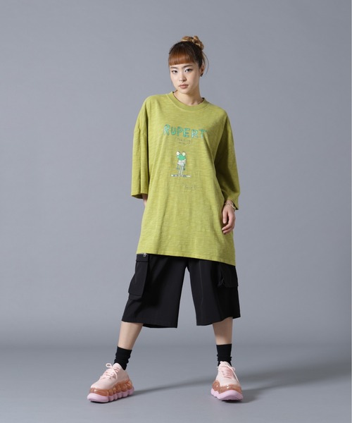 DANKE SCHON（ダンケシェーン）の「【WEB&DEPOT限定】DankeSchon/ダンケシェーン/FROG S/S T-SHIRTS（Tシャツ/カットソー・メンズ・イエロー・M/L/S）」の18枚目の写真