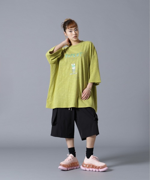 DANKE SCHON（ダンケシェーン）の「【WEB&DEPOT限定】DankeSchon/ダンケシェーン/FROG S/S T-SHIRTS（Tシャツ/カットソー・メンズ・イエロー・M/L/S）」の19枚目の写真