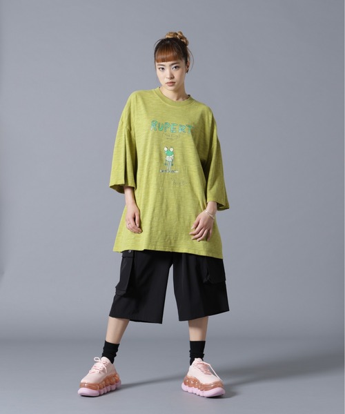 DANKE SCHON（ダンケシェーン）の「【WEB&DEPOT限定】DankeSchon/ダンケシェーン/FROG S/S T-SHIRTS（Tシャツ/カットソー・メンズ・イエロー・M/L/S）」の21枚目の写真