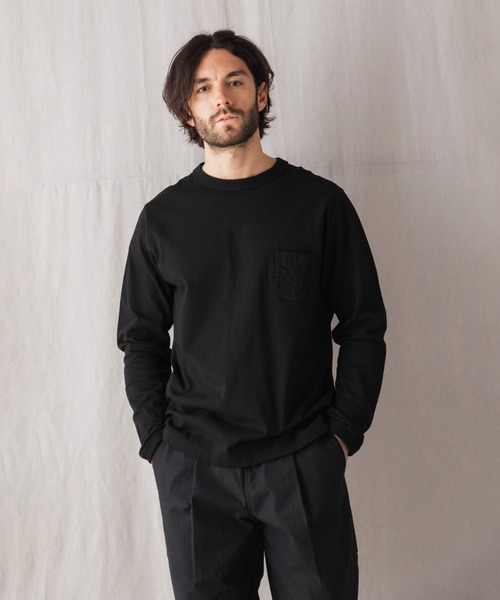 日本製・USコットン長袖Tシャツ 】Jackman X Lavenham Cotton Quilt