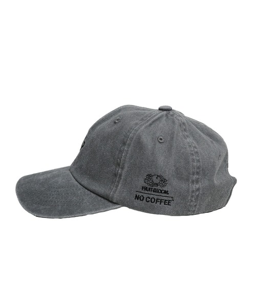 NO COFFEE（ノーコーヒー）の「【RES】【FRUIT OF THE LOOM x NO COFFEE】Baseball Low Cap Pigment（キャップ・メンズ・チャコールグレー/ブラック/ベージュ・FREE）」の14枚目の写真