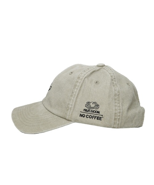 NO COFFEE（ノーコーヒー）の「【RES】【FRUIT OF THE LOOM x NO COFFEE】Baseball Low Cap Pigment（キャップ・メンズ・チャコールグレー/ブラック/ベージュ・FREE）」の21枚目の写真