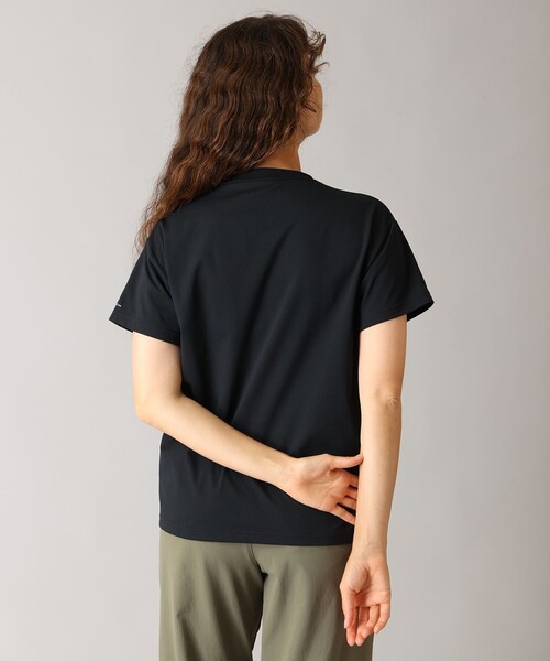 Columbia(コロンビア)の「UVカット 速乾 Columbia/ウィメンズ ツイードキャナルポケット ショートスリーブTシャツ/コロンビア(Tシャツ/カットソー・レディース・ブルー/ブラック/ブラウン/ホワイト・S/M/XL/L)」の5枚目の写真