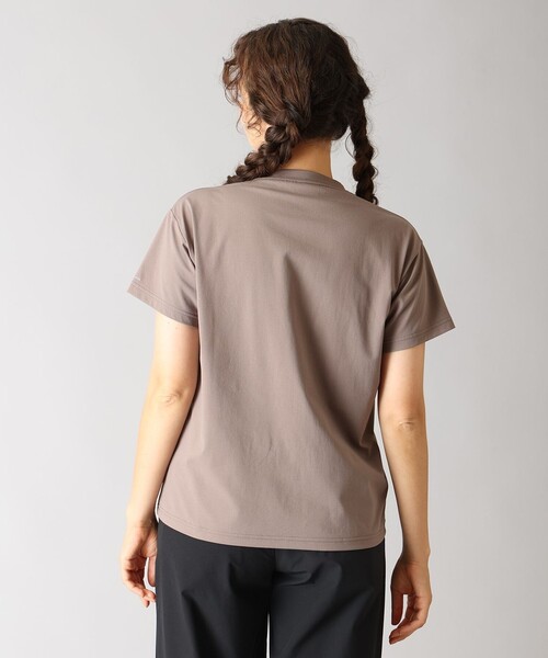Columbia(コロンビア)の「UVカット 速乾 Columbia/ウィメンズ ツイードキャナルポケット ショートスリーブTシャツ/コロンビア(Tシャツ/カットソー・レディース・ブルー/ブラック/ブラウン/ホワイト・S/M/XL/L)」の7枚目の写真