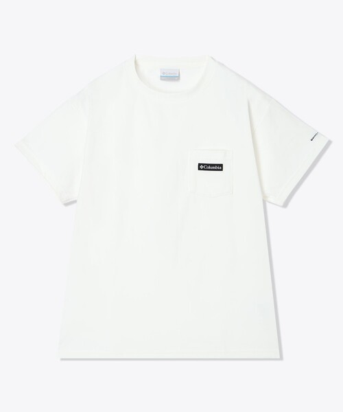 Columbia(コロンビア)の「UVカット 速乾 Columbia/ウィメンズ ツイードキャナルポケット ショートスリーブTシャツ/コロンビア(Tシャツ/カットソー・レディース・ブルー/ブラック/ブラウン/ホワイト・S/M/XL/L)」の19枚目の写真