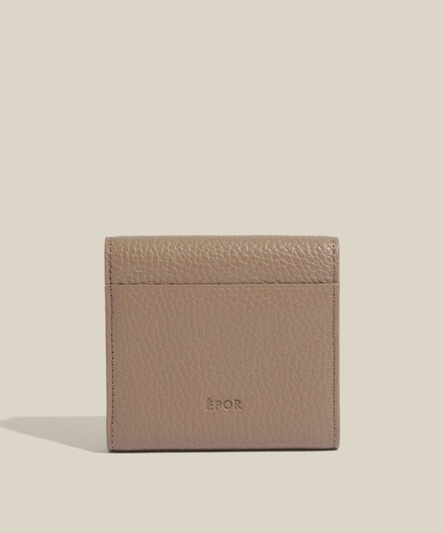 E'POR(エポール)の「【E'POR】JUDD Wallet Mini(三つ折りミニ財布)(財布・レディース・ワイン/サックスブルー/イエロー/ブラック/ベージュ系その他/ライトグレー・FREE)」の18枚目の写真