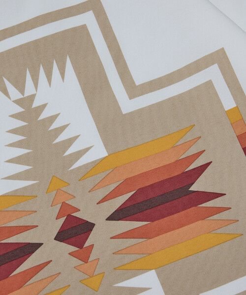 PENDLETON（ペンドルトン）の「PENDLETON/ペンドルトン 別注 バックプリント スピンドルTシャツ/ソロテックス×カルキュロ素材/吸汗速乾/軽量/ドライタッチ（Tシャツ/カットソー・メンズ・ホワイト/チャコールグレー/ブラック/オフホワイト/オリーブ/マスタード・SMALL/MEDIUM/LARGE）」の21枚目の写真