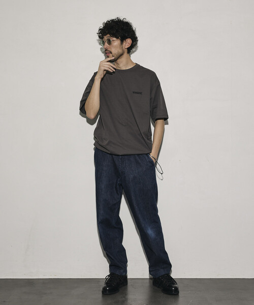 PENDLETON（ペンドルトン）の「PENDLETON/ペンドルトン 別注 バックプリント スピンドルTシャツ/ソロテックス×カルキュロ素材/吸汗速乾/軽量/ドライタッチ（Tシャツ/カットソー・メンズ・ホワイト/チャコールグレー/ブラック/オフホワイト/オリーブ/マスタード・SMALL/MEDIUM/LARGE）」の16枚目の写真