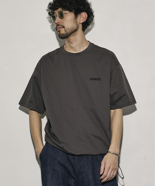 PENDLETON（ペンドルトン）の「PENDLETON/ペンドルトン 別注 バックプリント スピンドルTシャツ/ソロテックス×カルキュロ素材/吸汗速乾/軽量/ドライタッチ（Tシャツ/カットソー・メンズ・ホワイト/チャコールグレー/ブラック/オフホワイト/オリーブ/マスタード・SMALL/MEDIUM/LARGE）」の13枚目の写真