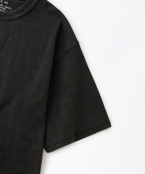 OUTSTANDING(アウトスタンディング)の「VINTAGE WASHING T-SHIRT_VINTAGE CHARCOAL(Tシャツ/カットソー・メンズ・その他・S/M/L)」の4枚目の写真