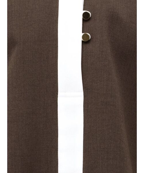 TONAL(トーナル)の「マルチセットバイカラースキッパーフレンチブラウス(シャツ/ブラウス・レディース・ネイビー/オフホワイト/ブラウン/ライトグレー・MEDIUM)」の22枚目の写真