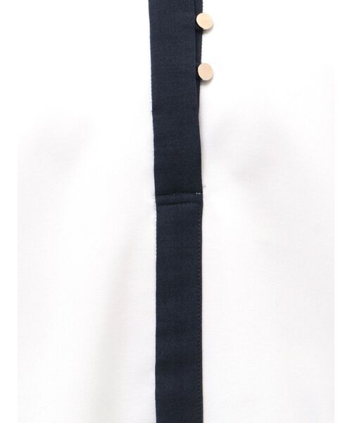 TONAL(トーナル)の「マルチセットバイカラースキッパーフレンチブラウス(シャツ/ブラウス・レディース・ネイビー/オフホワイト/ブラウン/ライトグレー・MEDIUM)」の21枚目の写真
