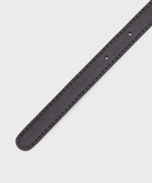 THE SHOP TK (ザ ショップ ティーケー )の「12mmナローベルト(ベルト・レディース・ブラック/ダークブラウン・00)」の5枚目の写真