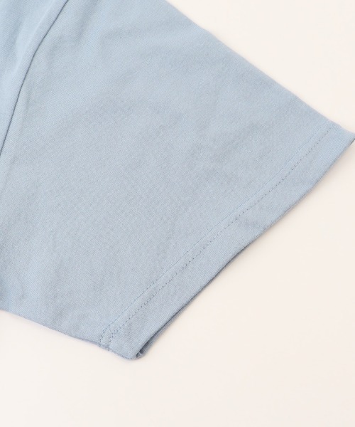 BACKYARD FAMILY(バックヤードファミリー)の「YALE SHORT SLEEVE T-SHIRT(Tシャツ/カットソー・メンズ・ホワイト/スカイブルー系・M)」の9枚目の写真