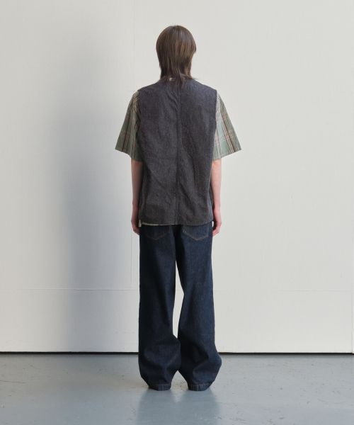 HORLISUN(ホーリーサン)の「Weaver Slik Denim Vest Black(ベスト・メンズ・その他・SMALL/MEDIUM/LARGE)」の8枚目の写真