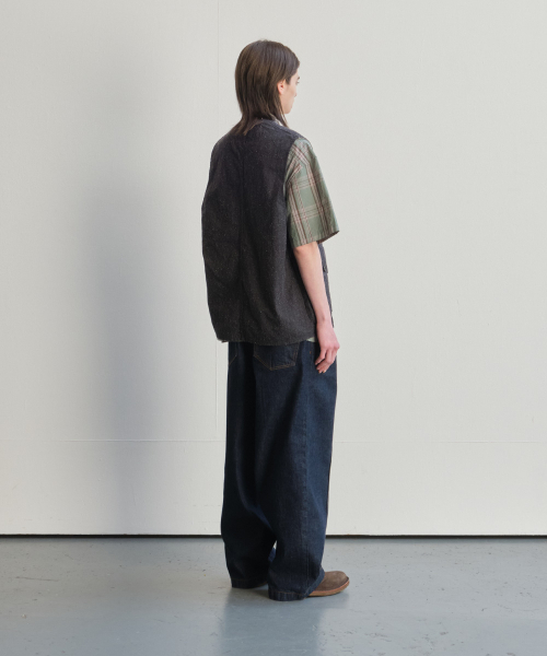 HORLISUN(ホーリーサン)の「Weaver Slik Denim Vest Black(ベスト・メンズ・その他・SMALL/MEDIUM/LARGE)」の9枚目の写真