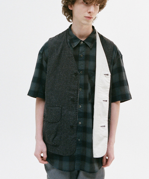 HORLISUN(ホーリーサン)の「Weaver Slik Denim Vest Black(ベスト・メンズ・その他・SMALL/MEDIUM/LARGE)」の10枚目の写真