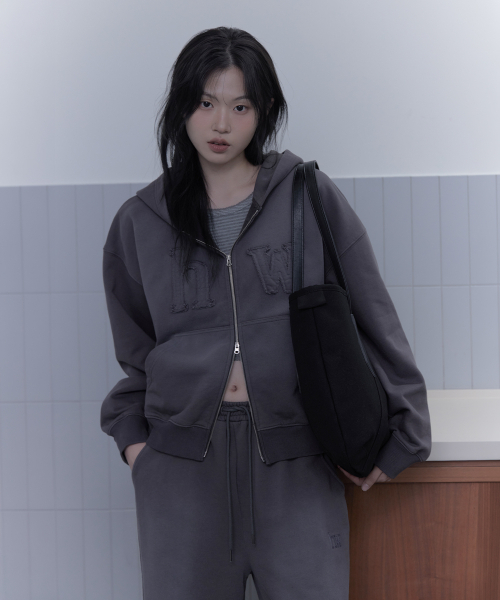 HAVEAWHALE(ハブアホエール)の「kio canvas bag (BK)(ショルダーバッグ・レディース・その他・FREE)」の2枚目の写真