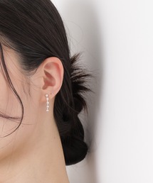 NANO universe | ボールチェーンドロップピアス(ピアス（両耳用）)