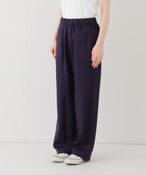 ≪WEB限定 / 追加≫レーヨンリネンツイルドロストパンツ（その他パンツ