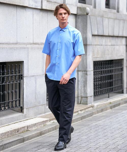 DRESSTERIOR(ドレステリア)の「【干場義雅×DRESSTERIOR/再入荷】シドグラスシャツ(シャツ/ブラウス・メンズ・ホワイト/サックスブルー・91/90/94/92)」の5枚目の写真