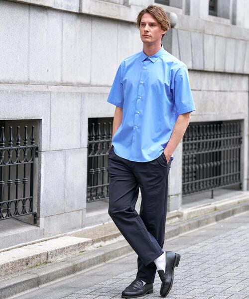 DRESSTERIOR(ドレステリア)の「【干場義雅×DRESSTERIOR/再入荷】シドグラスシャツ(シャツ/ブラウス・メンズ・ホワイト/サックスブルー・91/90/94/92)」の6枚目の写真