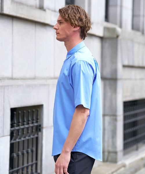 DRESSTERIOR(ドレステリア)の「【干場義雅×DRESSTERIOR/再入荷】シドグラスシャツ(シャツ/ブラウス・メンズ・ホワイト/サックスブルー・91/90/94/92)」の8枚目の写真