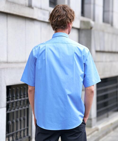 DRESSTERIOR(ドレステリア)の「【干場義雅×DRESSTERIOR/再入荷】シドグラスシャツ(シャツ/ブラウス・メンズ・ホワイト/サックスブルー・91/90/94/92)」の9枚目の写真