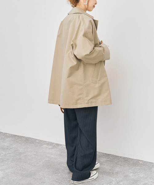 Spick & Span（スピックアンドスパン）の「《追加》TICCA / ティッカ Miniテントトレンチコート（トレンチコート・レディース・ベージュ・MEDIUM）」の9枚目の写真