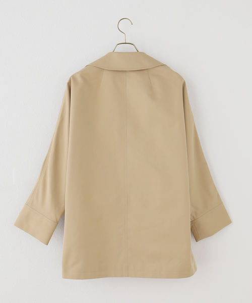 Spick & Span（スピックアンドスパン）の「《追加》TICCA / ティッカ Miniテントトレンチコート（トレンチコート・レディース・ベージュ・MEDIUM）」の12枚目の写真