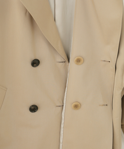 Spick & Span（スピックアンドスパン）の「《追加》TICCA / ティッカ Miniテントトレンチコート（トレンチコート・レディース・ベージュ・MEDIUM）」の17枚目の写真