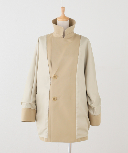 Spick & Span（スピックアンドスパン）の「《追加》TICCA / ティッカ Miniテントトレンチコート（トレンチコート・レディース・ベージュ・MEDIUM）」の18枚目の写真