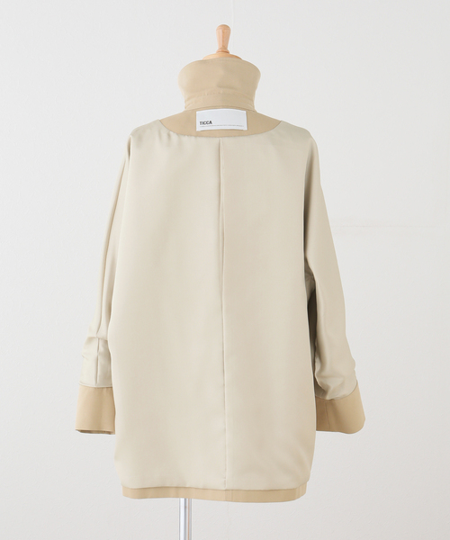 Spick & Span（スピックアンドスパン）の「《追加》TICCA / ティッカ Miniテントトレンチコート（トレンチコート・レディース・ベージュ・MEDIUM）」の19枚目の写真