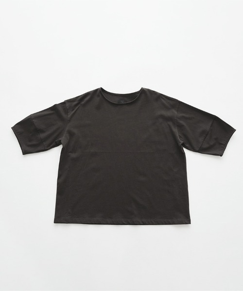 オオカミとフクロウ(オオカミとフクロウ)の「オオカミと白い雲のスワロー(Tシャツ/カットソー・レディース・グレー/スミクロ/ホワイト/ブルー・FREE)」の21枚目の写真
