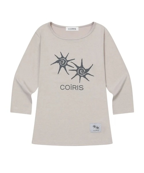 Ada.(エイダ)の「◇COIRIS◇ブランド直輸入正規品/リーン スリーブ Tシャツ REAN SLEEVE T(Tシャツ/カットソー・レディース・ベージュ/ブラック/ホワイト・FREE)」の1枚目の写真