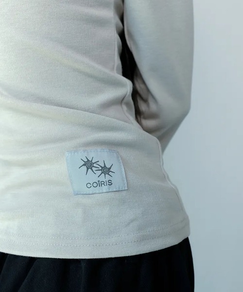 Ada.(エイダ)の「◇COIRIS◇ブランド直輸入正規品/リーン スリーブ Tシャツ REAN SLEEVE T(Tシャツ/カットソー・レディース・ベージュ/ブラック/ホワイト・FREE)」の9枚目の写真