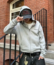 REVERSIBLE THERMAL ZIP HOODIE/リバーシブルサーマルジップパーカー