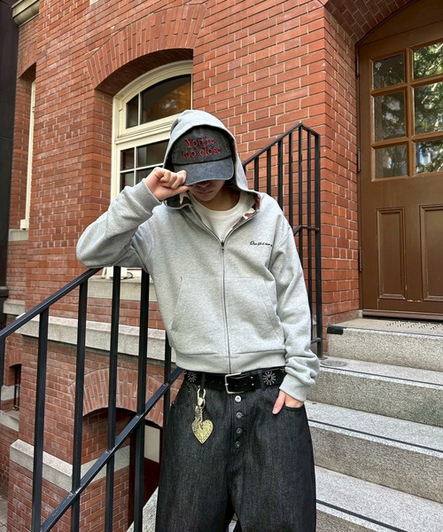 REVERSIBLE THERMAL ZIP HOODIE／リバーシブルサーマルジップパーカー
