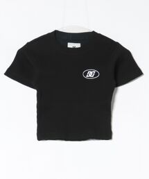DC SHOES ウィメンズ 26 WS TELECO SHORT S Tシャツ 【2026年春夏モデル】/クロップドテレコ素材半袖Tシャツ
