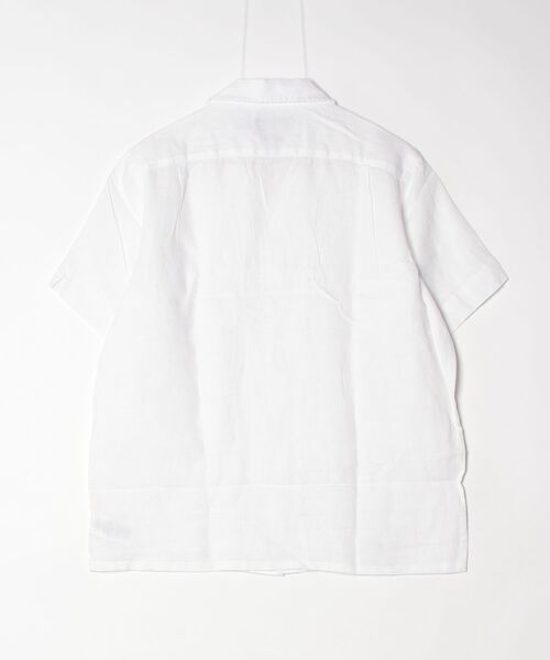 POLO RALPH LAUREN(ポロ ラルフ ローレン)の「クラシック フィット リネン キャンプ シャツ(シャツ/ブラウス・メンズ・ホワイト・L/M/S)」の8枚目の写真